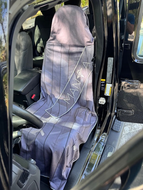 THE HydroGUARD-MICROFIBER SEAT & SEATBELT PROTECTOR - ONYX