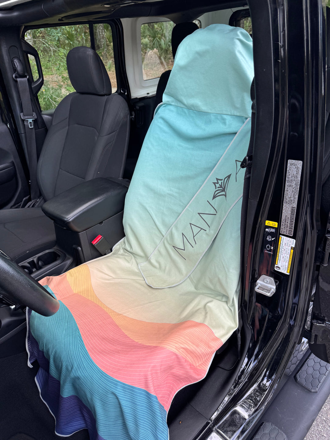 THE HydroGUARD-MICROFIBER SEAT & SEATBELT PROTECTOR - SUNRISE